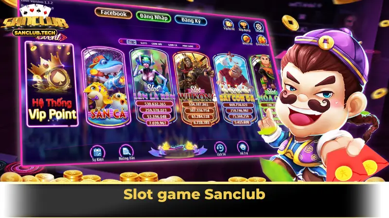 SanClub – Cổng game giải trí đổi thưởng uy tín số 1 Việt Nam 23 Slot game Sanclub